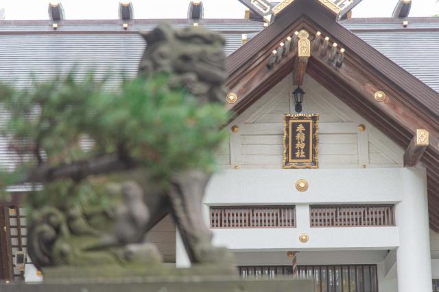 手稲神社の花手水